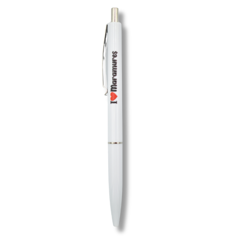 Noutăți Librăria Compas - Pix personalizat k15 I love Maramures