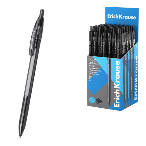 Pixuri - Pix retractabil ErichKrause R-301 Matic Original 1.0 Negru