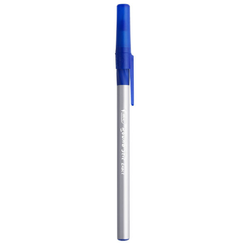 Birotică și accesorii birou - Pix unica folosinta albastru 0.7 mm Round Stic Exact BIC