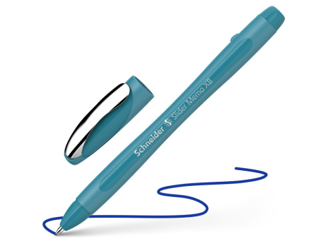 Rechizite școlare - Pix Schneider Slider Memo XB teal