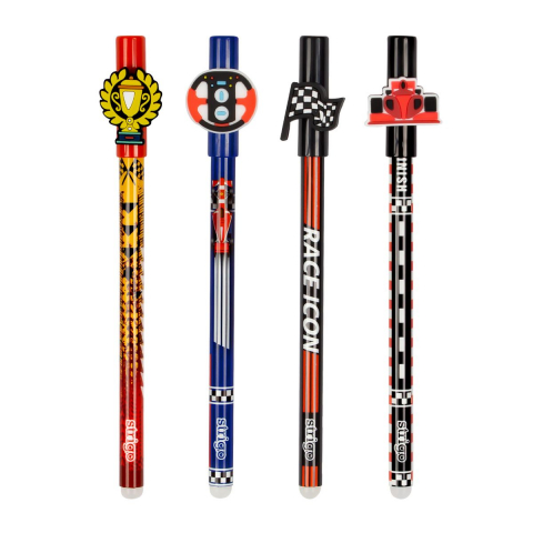 Pixuri - Pix cu cerneala termosensibila 0.5 mm albastru Strigo Race