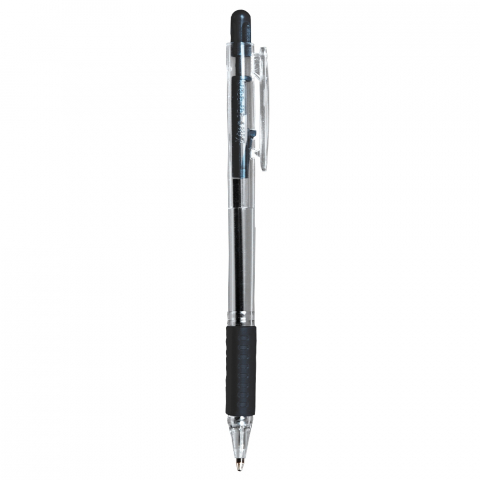 Birotică și accesorii birou - Pix Tip-Top Grip 0.7 mm negru Linc