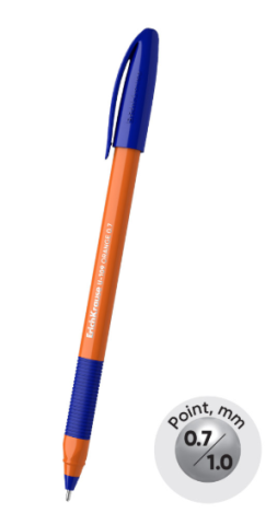 Pixuri - Pix cu bila ErichKrause U 109 Stick Grip 0.7 mm albastru