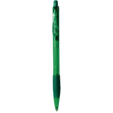 Rechizite școlare - Pix cu bila varf M verde Senator