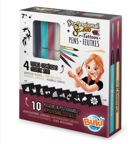 Accesorii personale și beauty - Pixuri pentru tatuaje Set de infrumusetare Gold Buki France