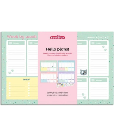 Registre și plannere - Planificator saptaminal A4 Back2Fun Miquelrius