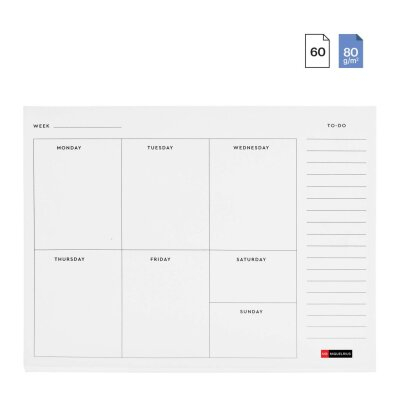 Planner saptamanal Golden Jasmine 240x180 mm [2]