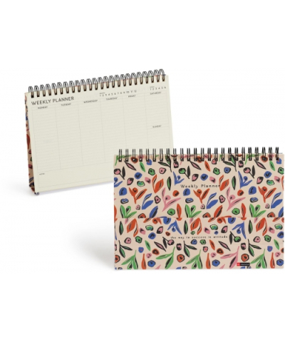 Registre și plannere - Planner saptamanal A5 Leaves in the wind