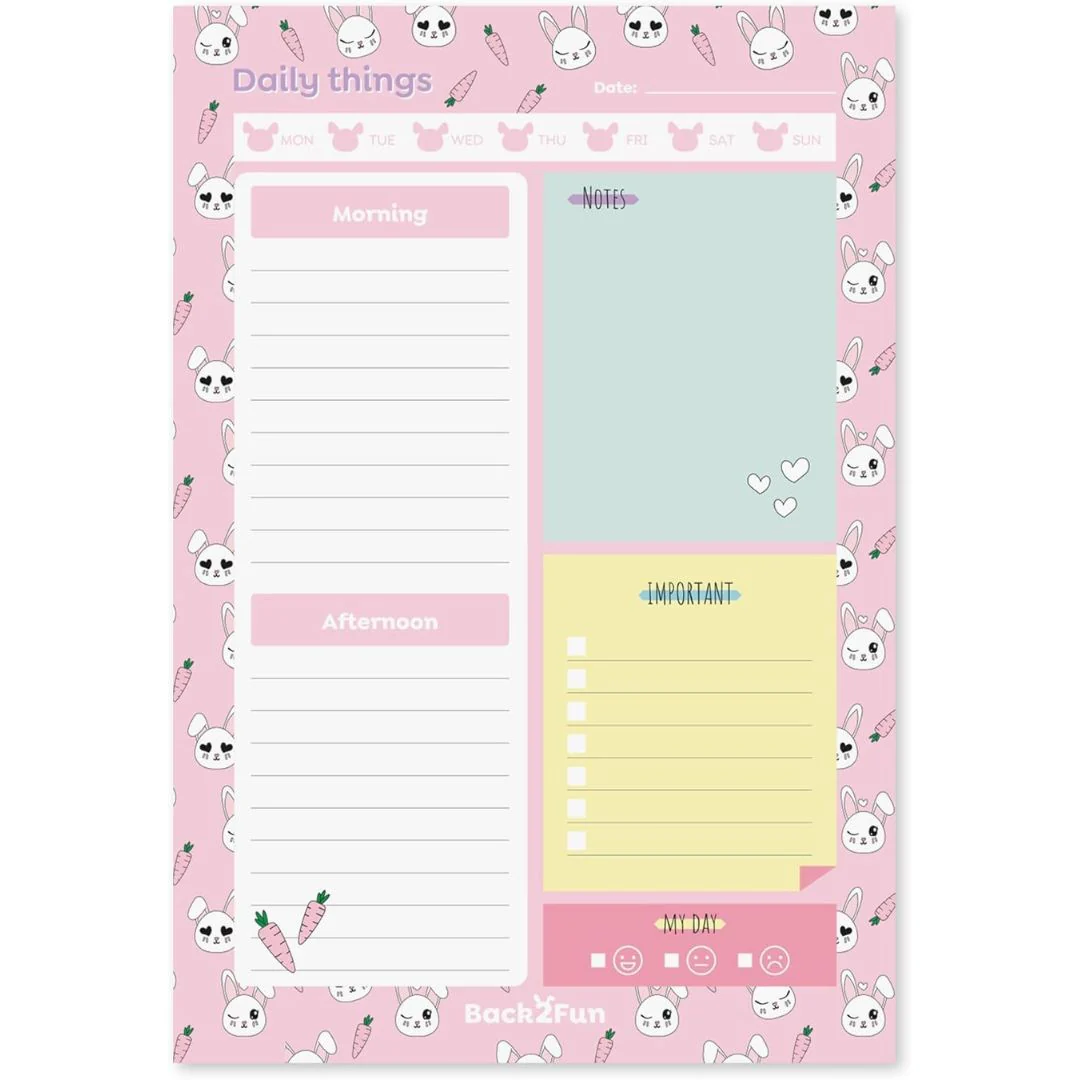 Planner zilnic A5 Back2Fun Miquelrius pagini diferite [1]
