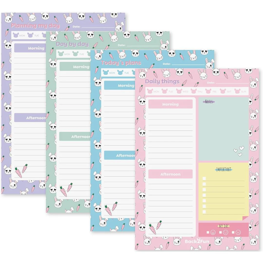 Registre și plannere - Planner zilnic A5 Back2Fun Miquelrius pagini diferite