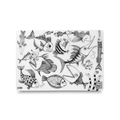 Plansa de colorat reutilizabila Funny Mat Pesti 33.5 x 48 cm [1]