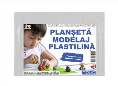 Planseta modelaj cu accesorii 28x20cm Nebo culori diferite [1]
