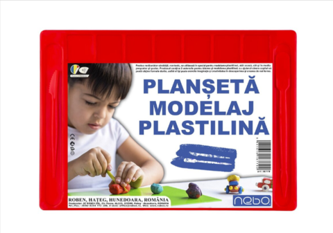 Planseta modelaj cu accesorii 28x20cm Nebo culori diferite [4]