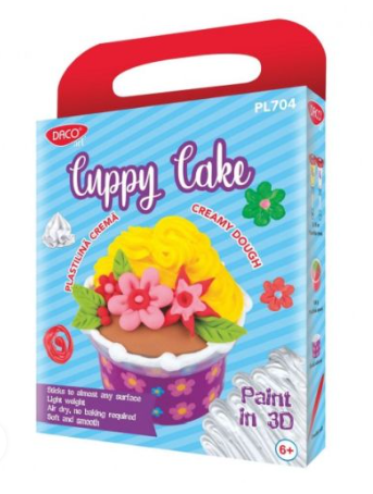 Artă și creativitate - Daco Plastilina Crema Cuppy Cake