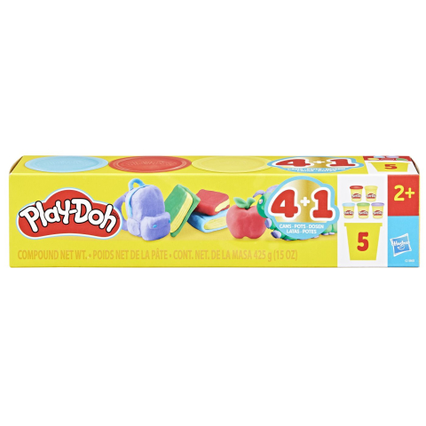 Jucării creative și senzoriale - PLAY DOH SET 5 CUTII PLASTELINA