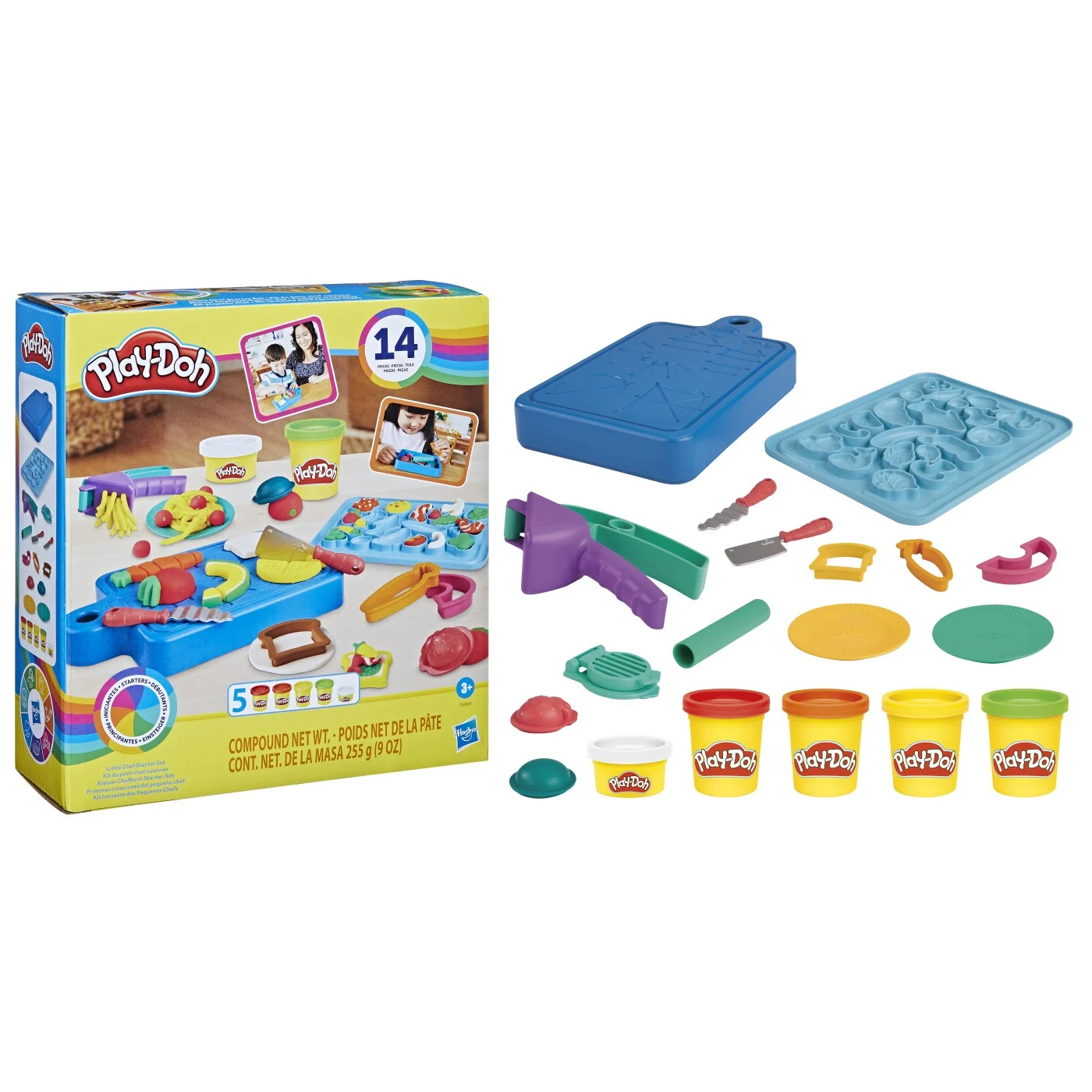 Plastilină și nisip kinetic - PlayDoh Set Micul Bucatar