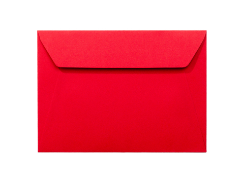 Plicuri - Plic color siliconic rosu 13x18 cm Daco