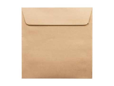 Plicuri - Plic patrat siliconic auriu 14x14 cm Daco