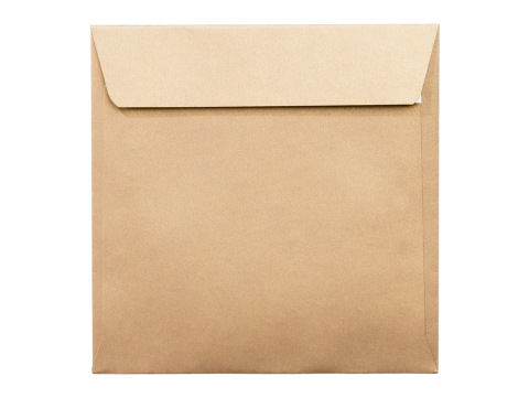 Plicuri - Plic patrat siliconic auriu 16x16 cm Daco