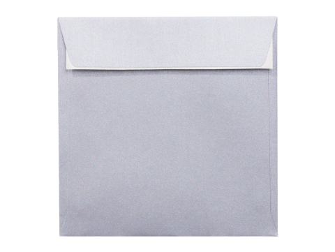 Plicuri - Plic patrat siliconic argintiu 16x16 cm Daco