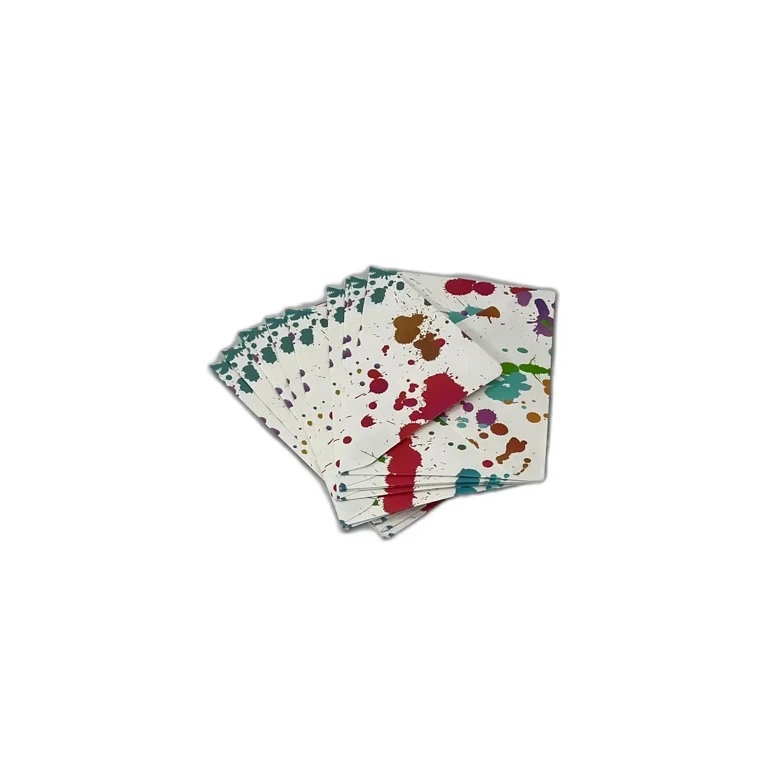 Plicuri - Set plicuri 7.5x11cm  abstract 10 buc /set modele diferite
