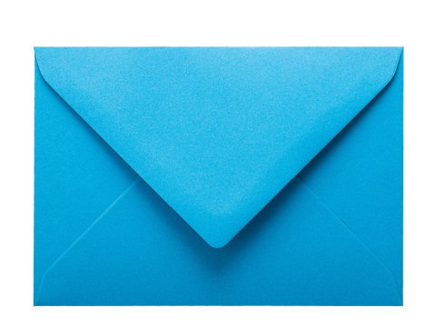 Plicuri - Plic C6 gumat albastru Daco