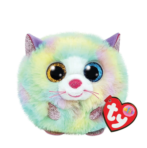Jucării de pluș - PLUS TY 8CM BEANIE BALLS HEATHER PISICA