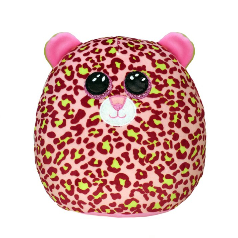 Jucării și jocuri - PLUS TY SQUISH LEOPARD ROZ LAINEY 22CM