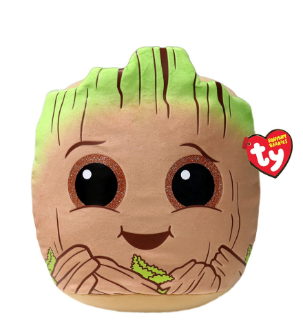 Jucării și jocuri - PLUS TY SQUISHY BEANIES MARVEL GROOT 30CM