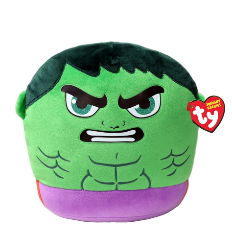 Jucării și jocuri - PLUS TY SQUISHY BEANIES MARVEL HULK 30CM
