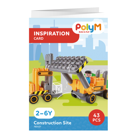 PolyM Buldozer de jucarie 43 piese [3]