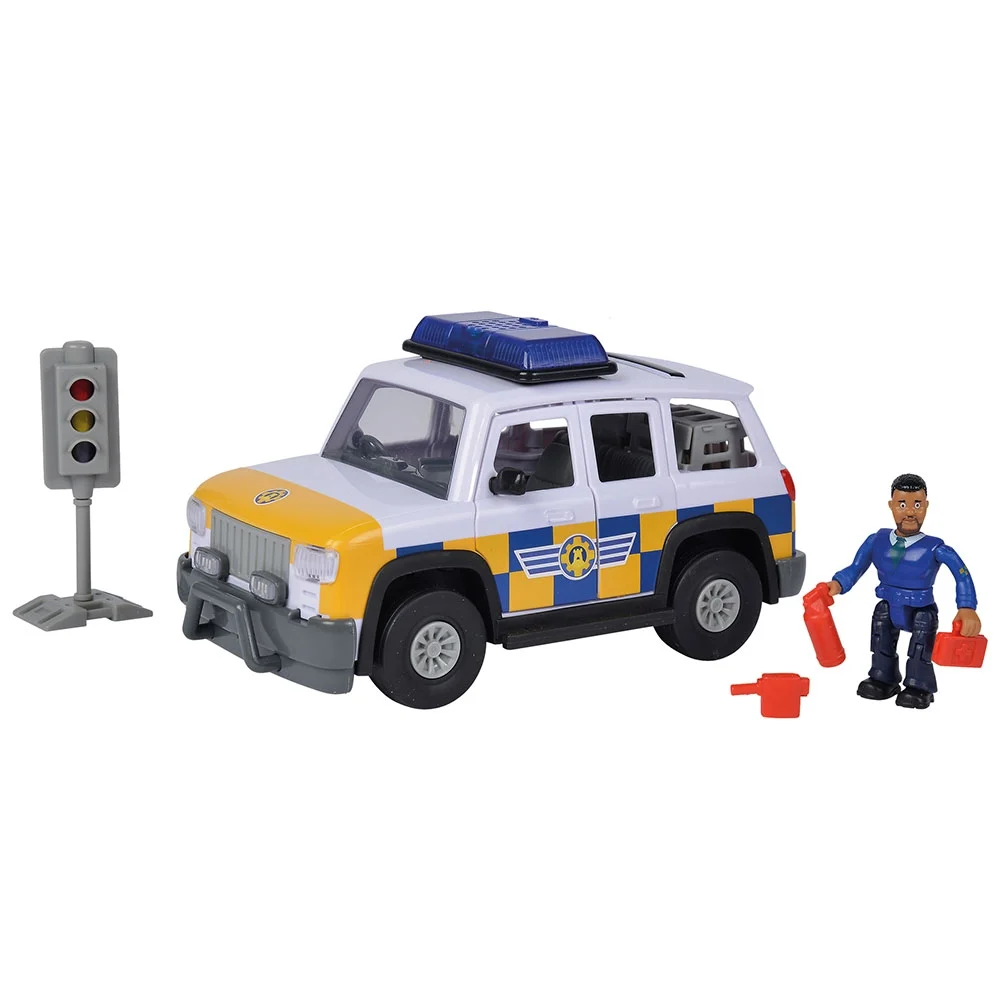 Pompierul Sam - Masina de politie cu figurina Malcom [1]