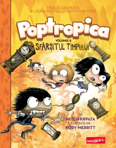 Cărți - Poptropica. Sfarsitul timpului - Mitch Krpata