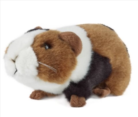 Jucării și jocuri - Jucarie de plus Porc de Guineea Living Nature 18 cm multicolor