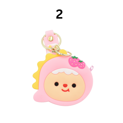 Portmoneu Copii Silicon Cu Breloc si Fermoar [3]