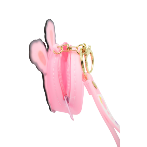 Portmoneu Copii Silicon Cu Breloc si Fermoar [1]