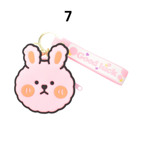 Portmoneu Copii Silicon Cu Breloc si Fermoar [8]