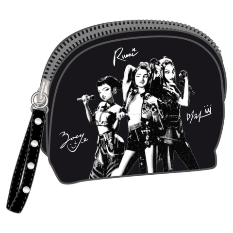 Noutăți Librăria Compas - Portmoneu fete XS K-Pop Demon Hunters Song negru - 9.5 x 3 x 7 cm