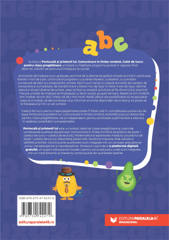 Portocala si prietenii lui. Comunicare in limba romana - Caiet de lucru pentru clasa pregatitoare - Adriana Briceag, Gabriela Maria Vladau, Luminita Bucsan, Luiza Din, Alina Popescu [1]