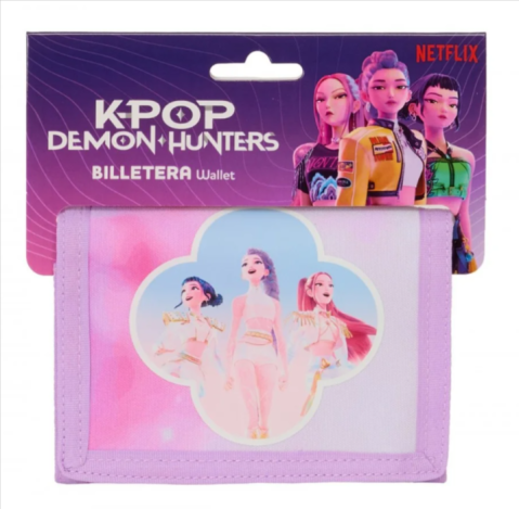 Noutăți Librăria Compas - Portofel fete K-Pop Demon Hunters Artist 12.5 x 9.5 x 1 cm