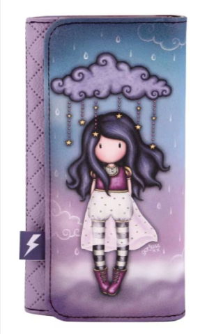 Noutăți Librăria Compas - Portofel pentru copii Santoro Gorjuss Whatever the Weather Little Storm Cloud 10x19x3cm