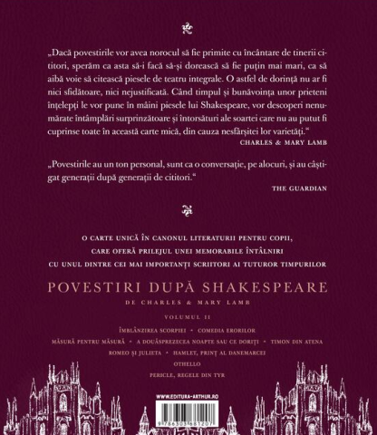 Povestiri dupa Shakespeare, Volumul II - Charles Lamb, Mary Lamb [1]