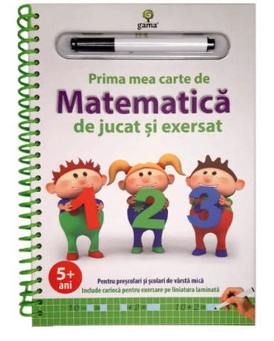 Cărți - Prima mea carte de matematica de jucate si exersat