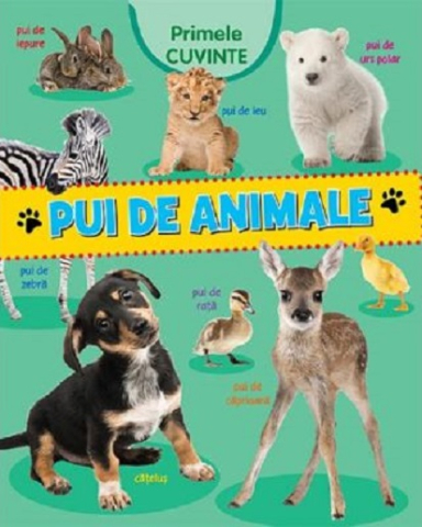 Noutăți Librăria Compas - Primele cuvinte. Pui de animale