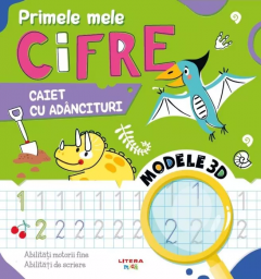 Cărți - Primele mele cifre. Caiet cu adancituri