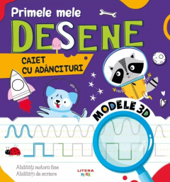 Cărți - Primele mele desene. Caiet cu adancituri