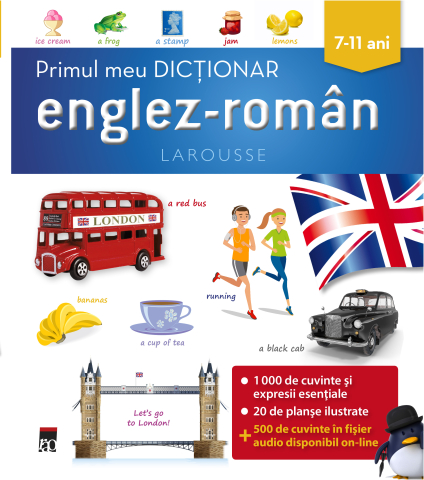 Materiale educaționale - Primul meu dictionar englez - roman - Larousse