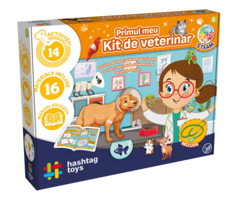 Jocuri educative - Primul meu kit de veterinar