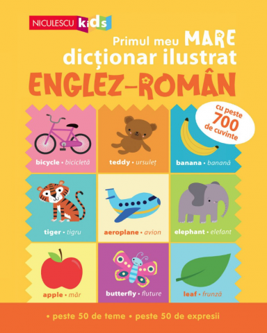 Cărți - Primul meu mare dictionar ilustrat englez-roman – Catherine Bruzzone, Vicky Barker