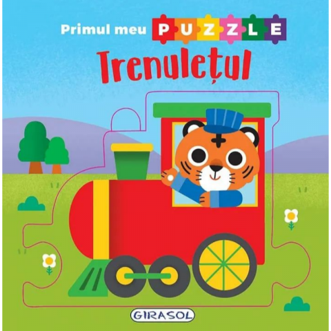 Hobby și activități pentru copii - Primul meu puzzle - Trenuletul